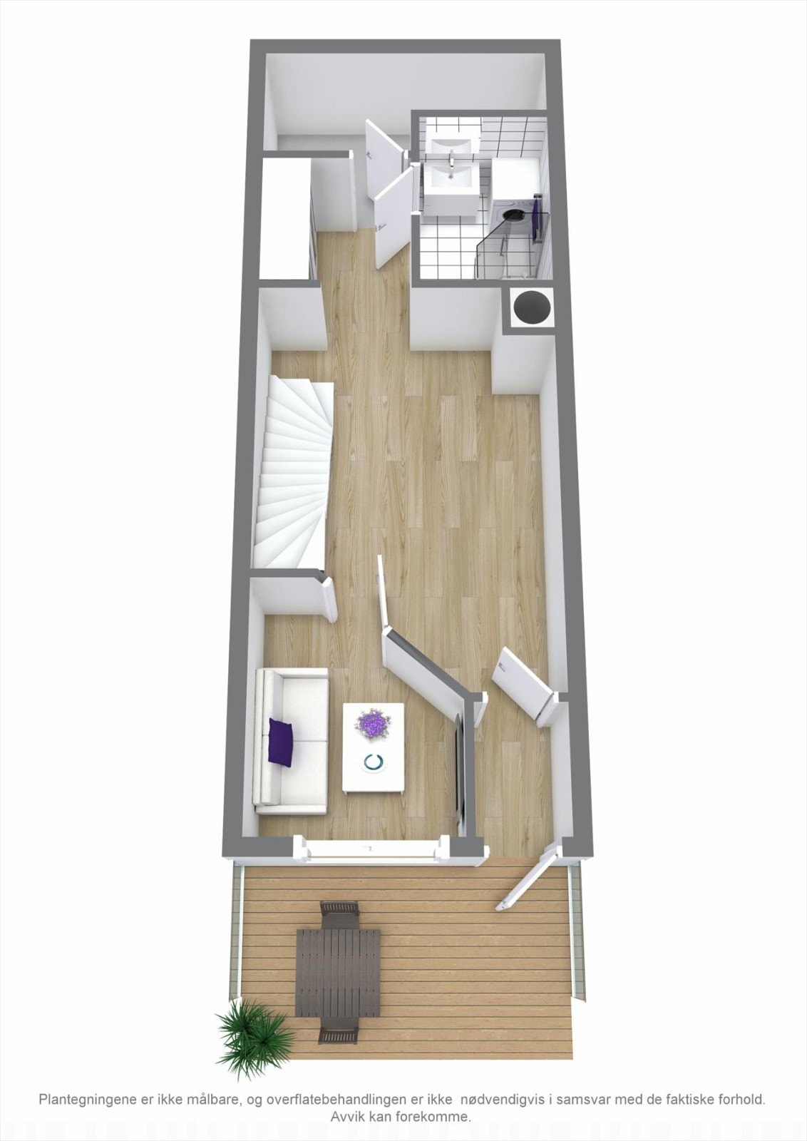 Kjelleretasje i 3D Galleribilde