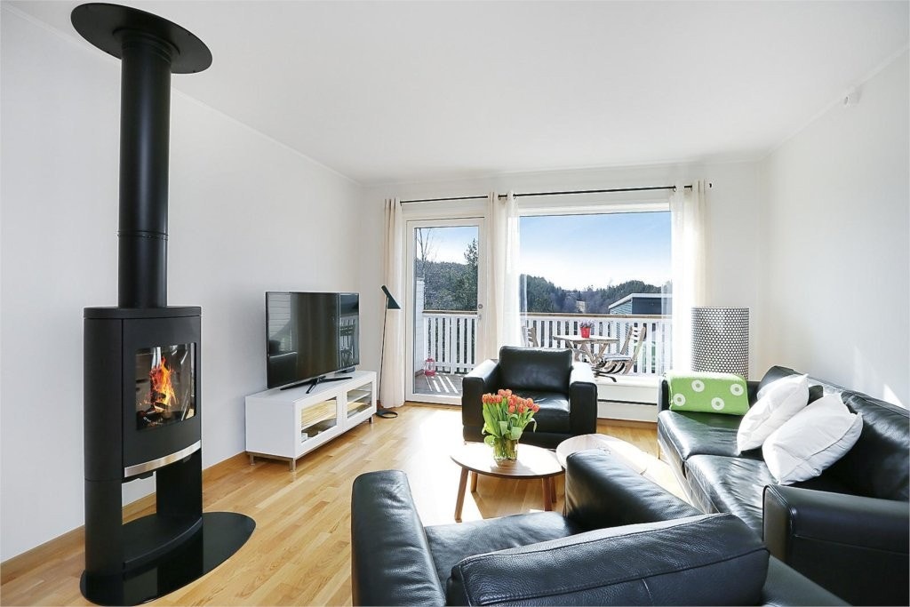 Stue, legg merke til utsikten. Galleribilde