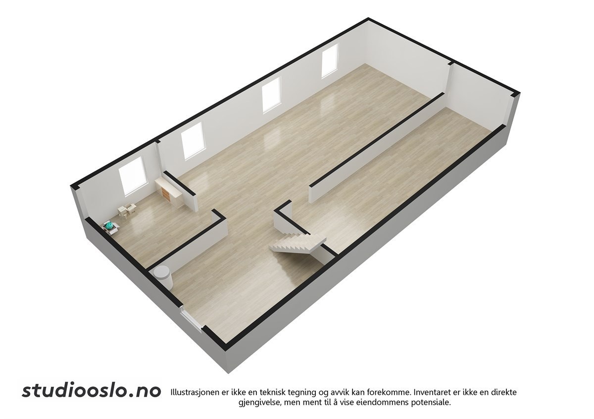 Hauglia%203_kjeller_3D Galleribilde