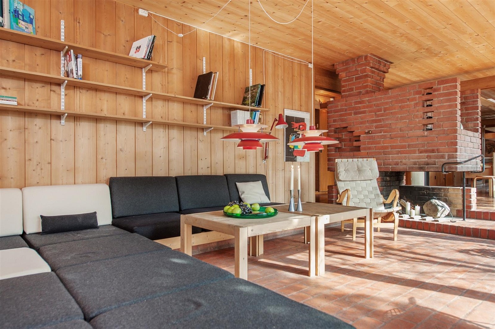 Stor plassbygget sofa/day-bed. Galleribilde