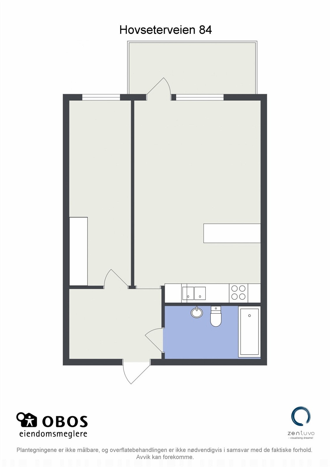 2D plantegning Galleribilde