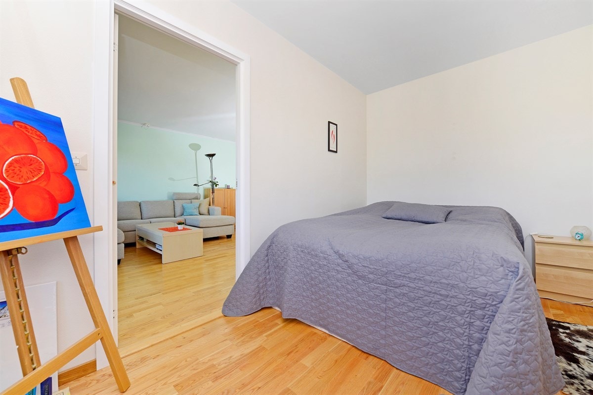 Lyst soverom Galleribilde