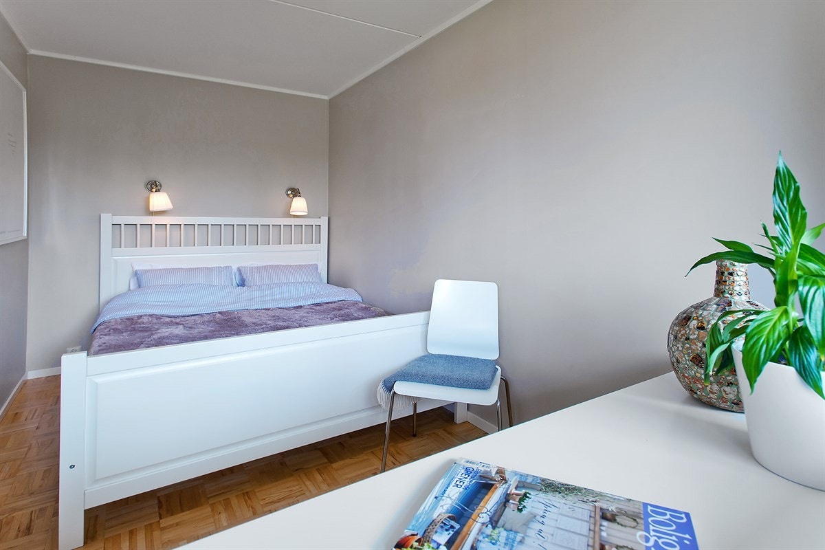 Soverom som vender ut mot Mærradalen Galleribilde