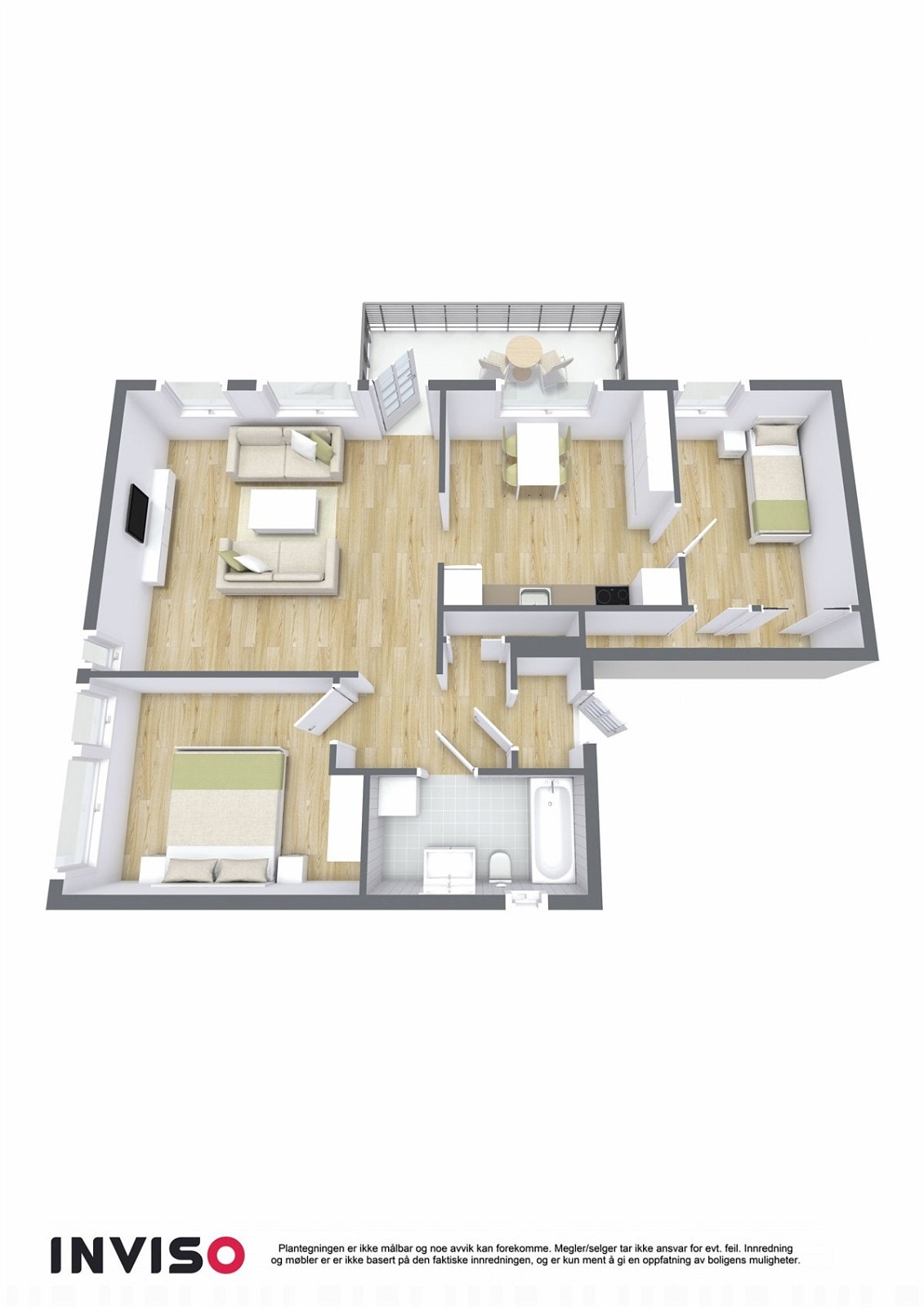 1 og 3dplan Galleribilde