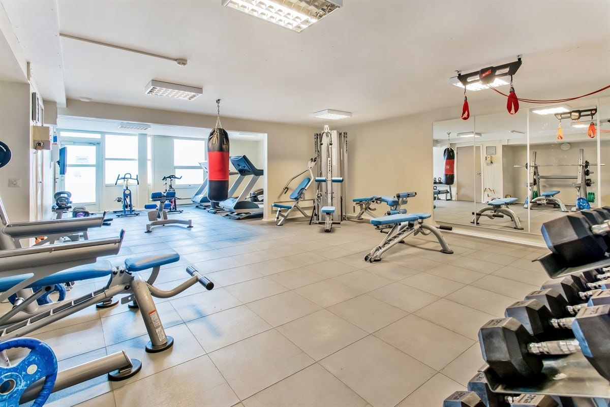 Borettslagets trimrom Galleribilde