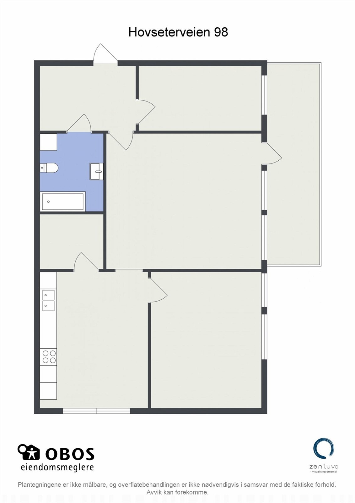 2D plantegning Galleribilde