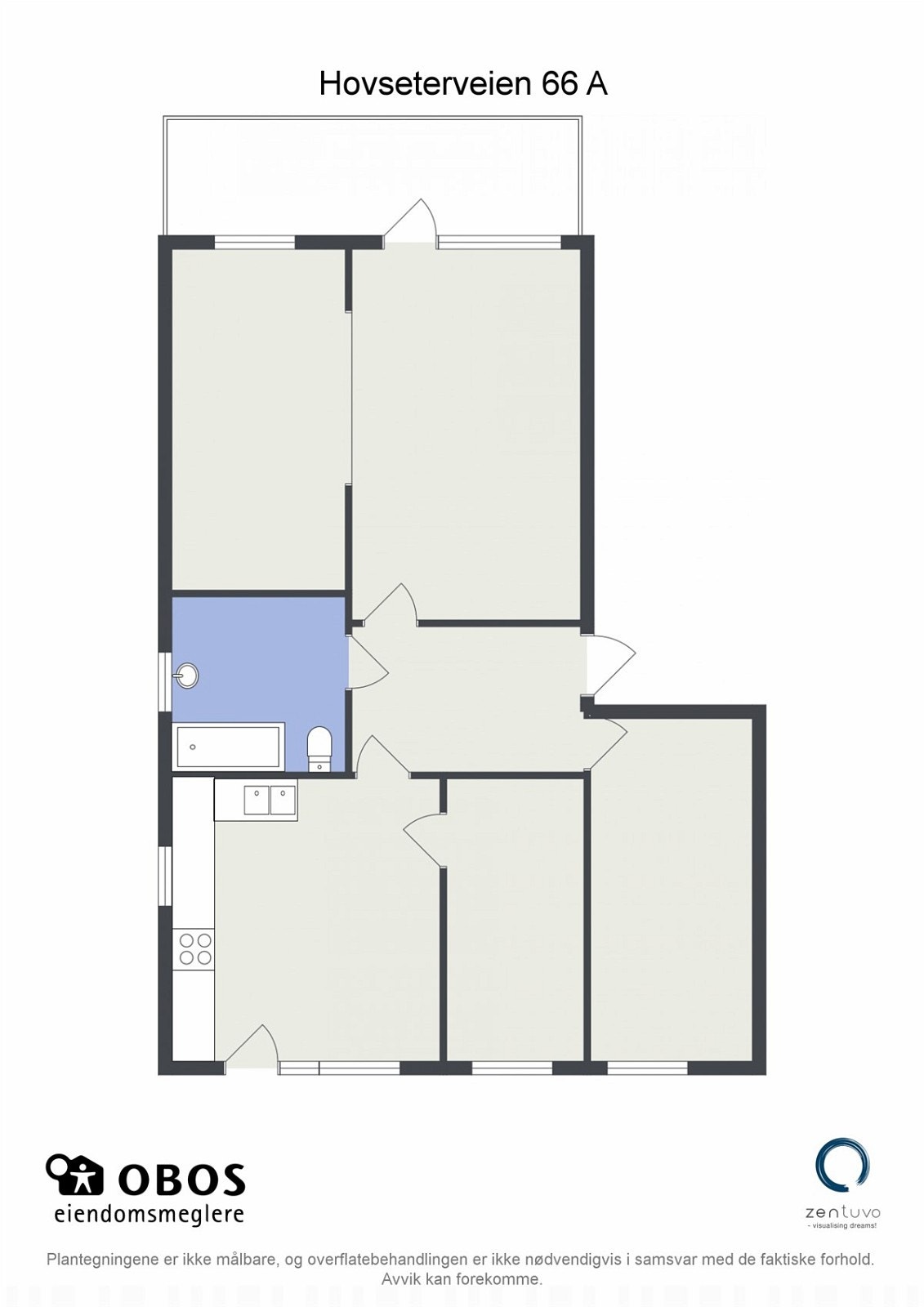 2D plantegning Galleribilde