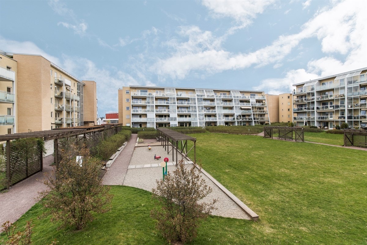 Pent opparbeidede fellesarealer Galleribilde