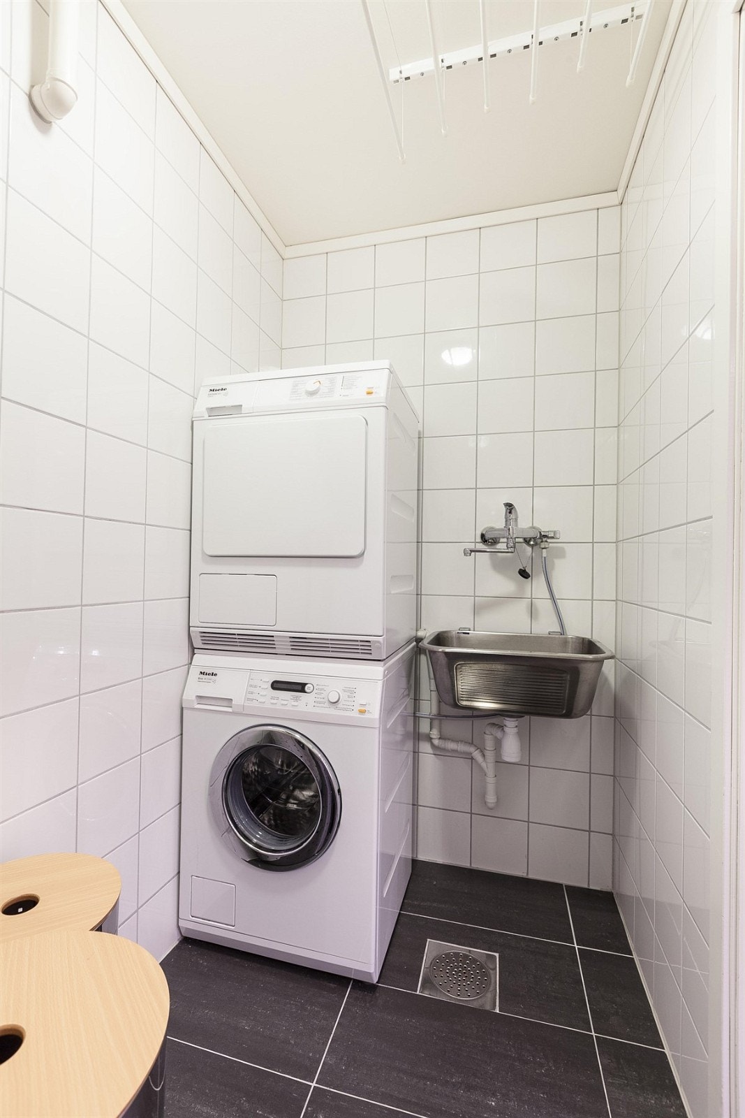 Praktisk vaskerom. Galleribilde