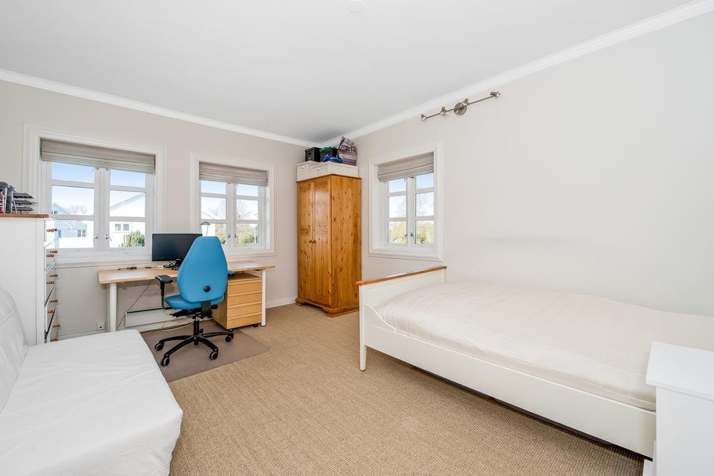 Soverom 3 i 2. etasje, også med gulvteppe. Galleribilde