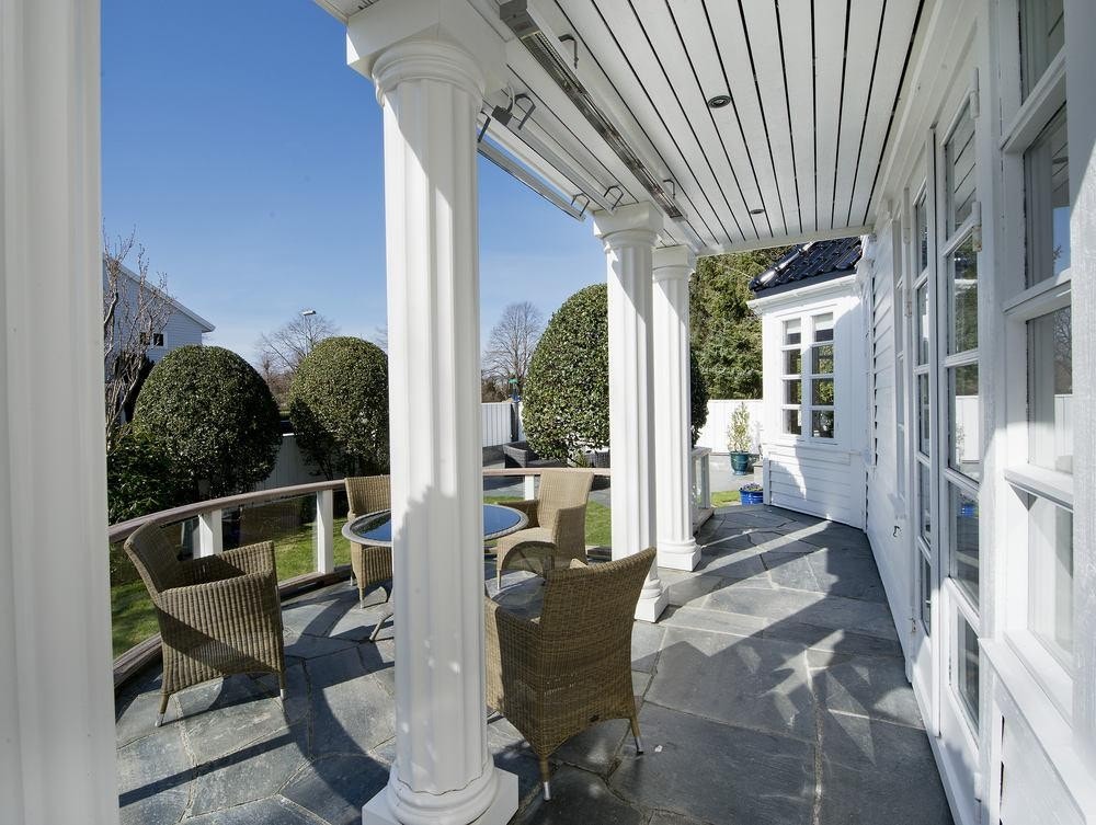 Også her er det valgt å bruket kvalitetsmaterialet skifer. Galleribilde