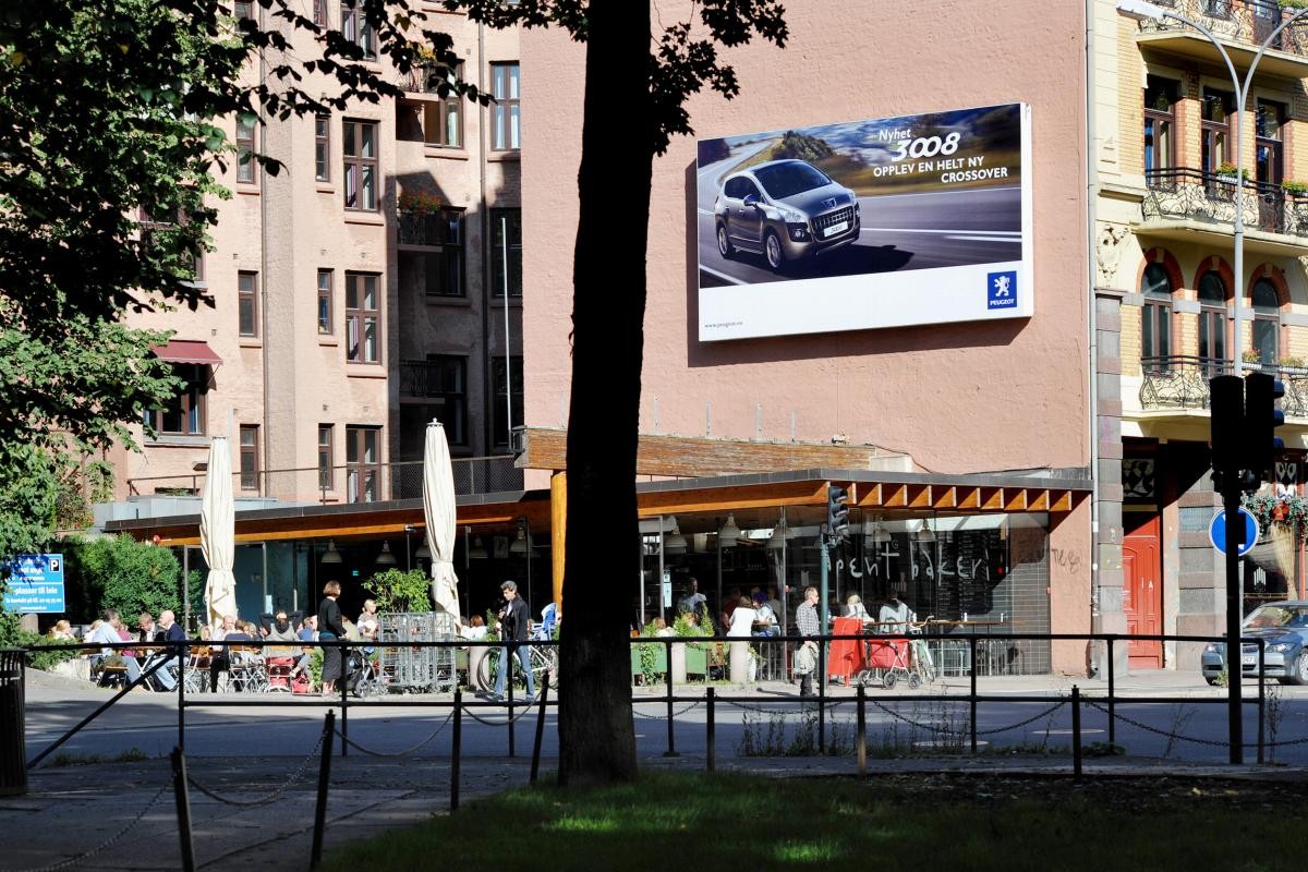 Områdebilde: Åpent bakeri i krysset Hegdehaugsveien/Parkveien. Galleribilde