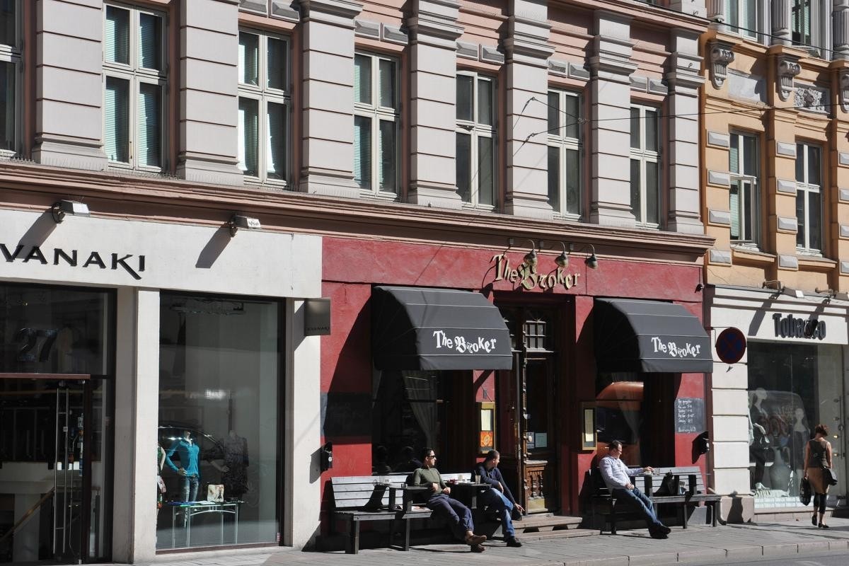 Områdebilde: The Brocker er et populært lunsjsted Galleribilde