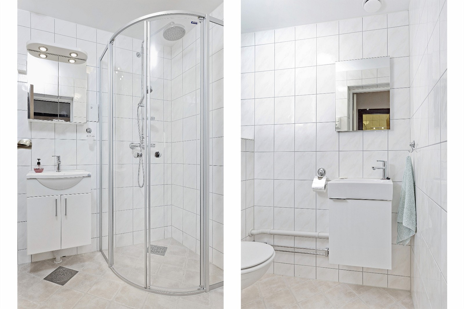 Delikat oppusset baderom fra 2013 Galleribilde