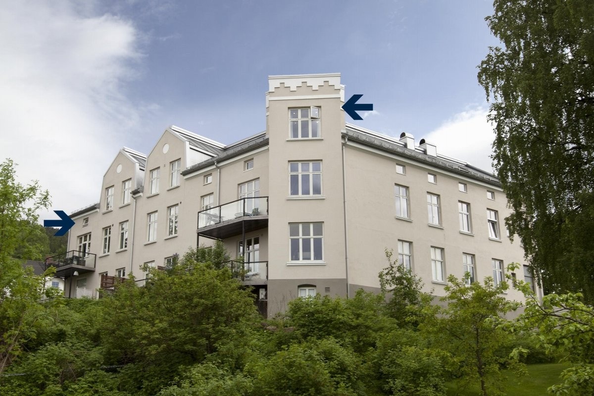 PRIVATmegleren Drammen ved John Granly Steen har gleden av å presentere denne unike Tårnleiligheten med lekre detaljer og solid takhøyde beliggende på Danvik. Leiligheten har fantastisk utsikt over Drammen/fjorden og Eikerbygdene mot Blefjell. Galleribilde