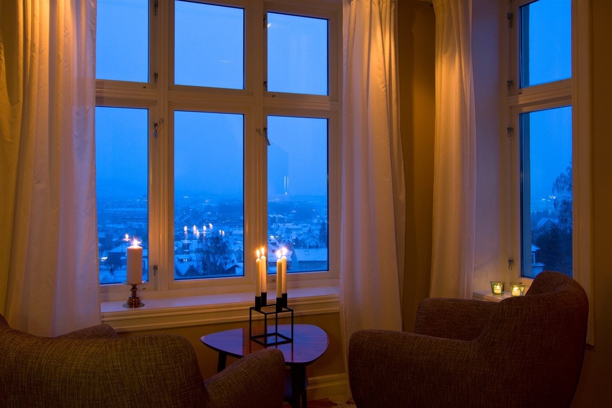 Kveldsstemning i Tårnrommet med fantastisk utsikt! Galleribilde