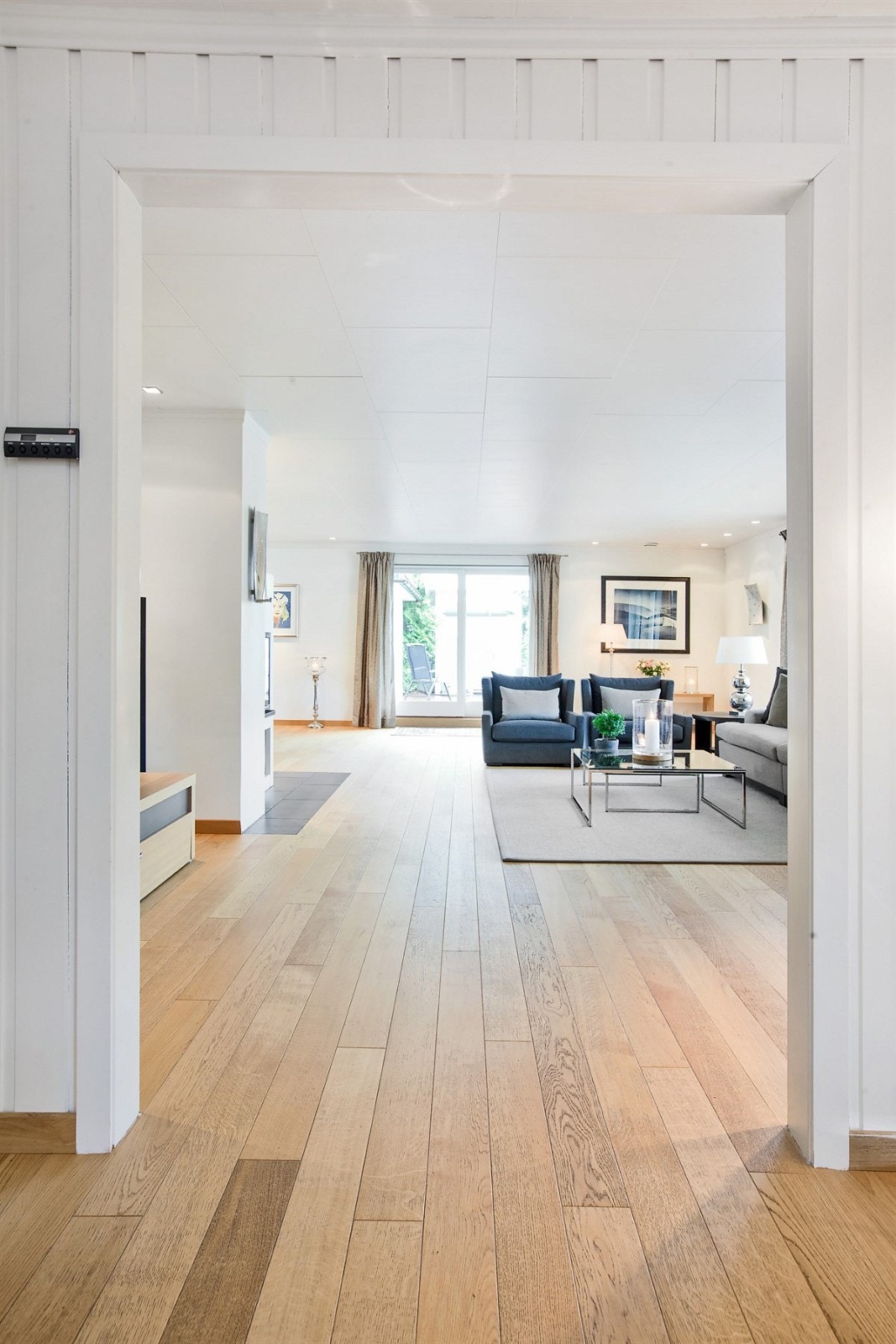 Bilde av stuen fra hall Galleribilde