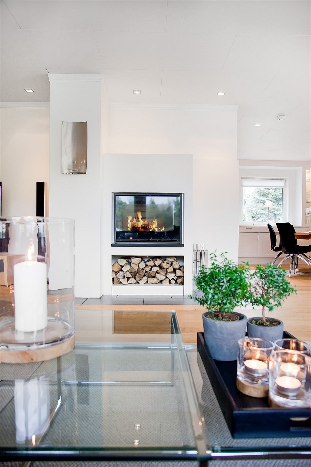 Detaljbilde peis Galleribilde