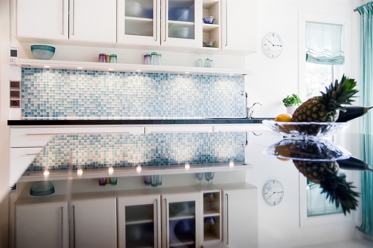 Detaljbilde kjøkken benkeplate Galleribilde