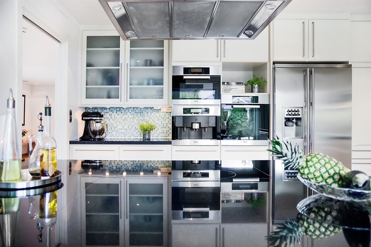 Detaljbilde kjøkken hvitevarer Galleribilde