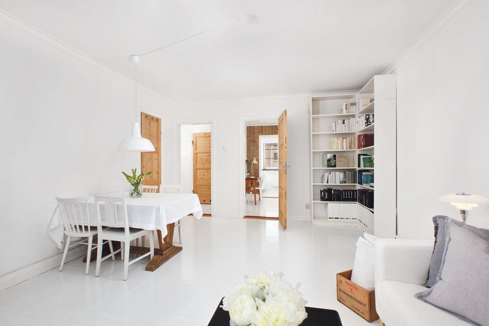 Lekker gjennomgående leilighet med malte tregulv (Joakim Torp - 977 08 876) Galleribilde