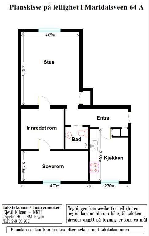 Plantegning (Joakim Torp - 977 08 876) Galleribilde