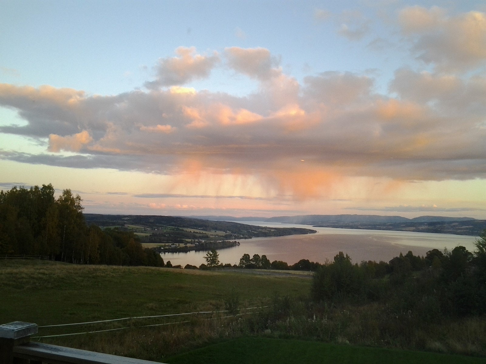 Utsikt fra terasse Galleribilde