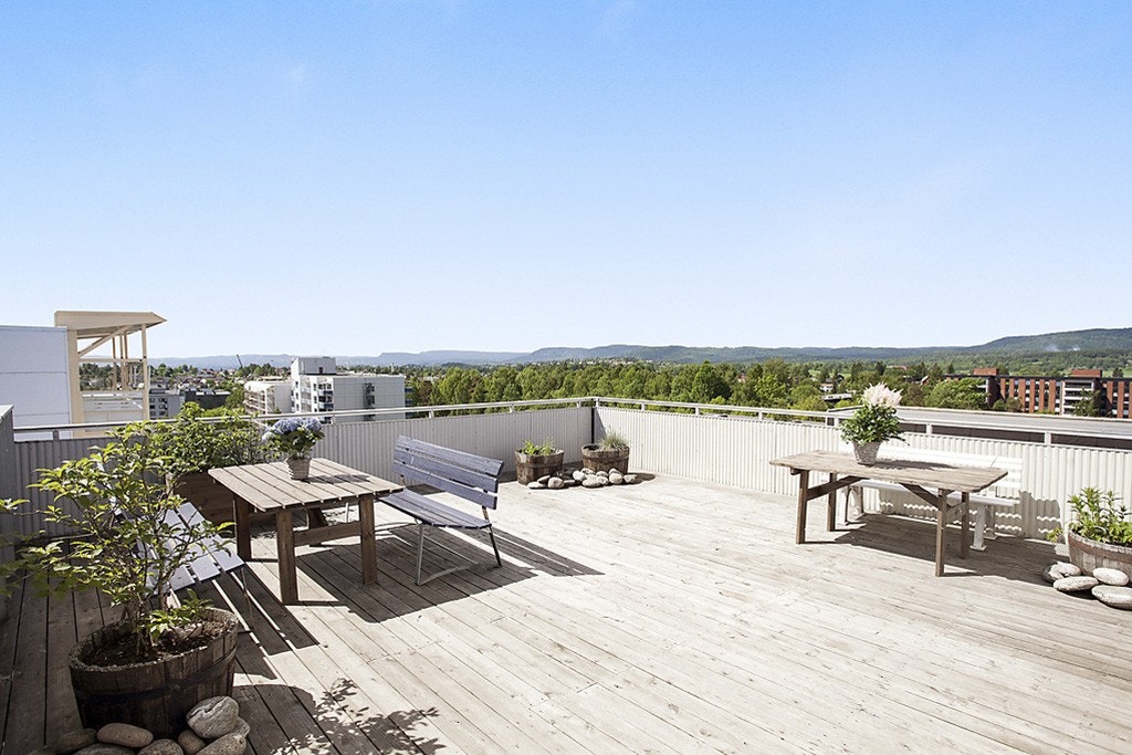 Takterrasse Galleribilde