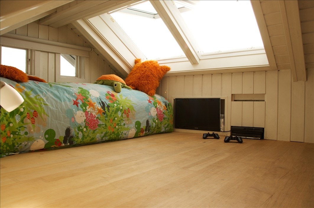 Loftsstue på hems nr 1 - med integrert flatskjerm (separat Riks-TV), Playstation3 Galleribilde