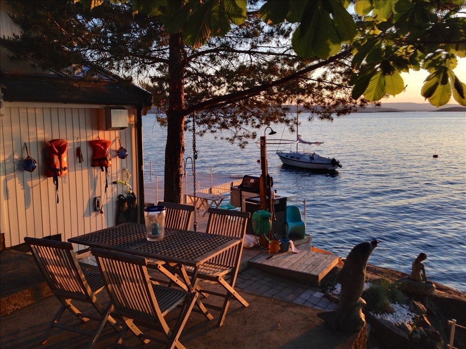 Patio mot nordøst Galleribilde