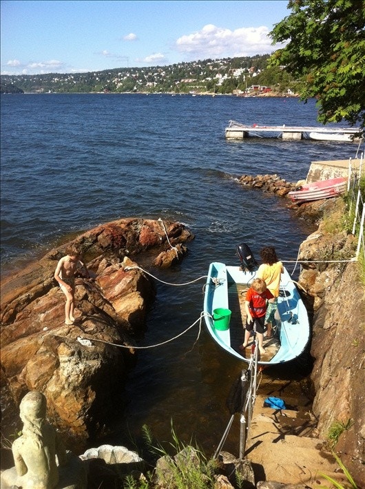 Småbåtlagune og krabbefiske for de minste. Galleribilde