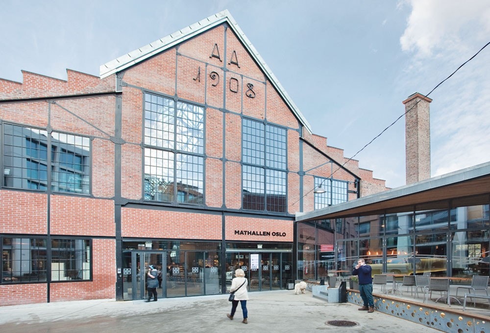 Områdebilde Mathallen. Galleribilde