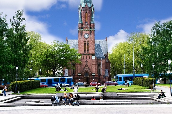 Områdebilde Birkelunden. Galleribilde