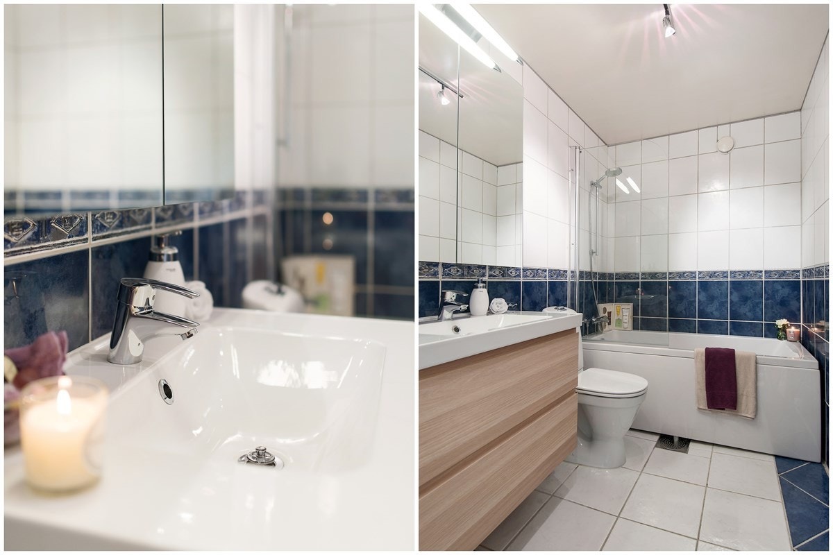 Badet ble modernisert i 2012 med ny innredning og badekar Galleribilde