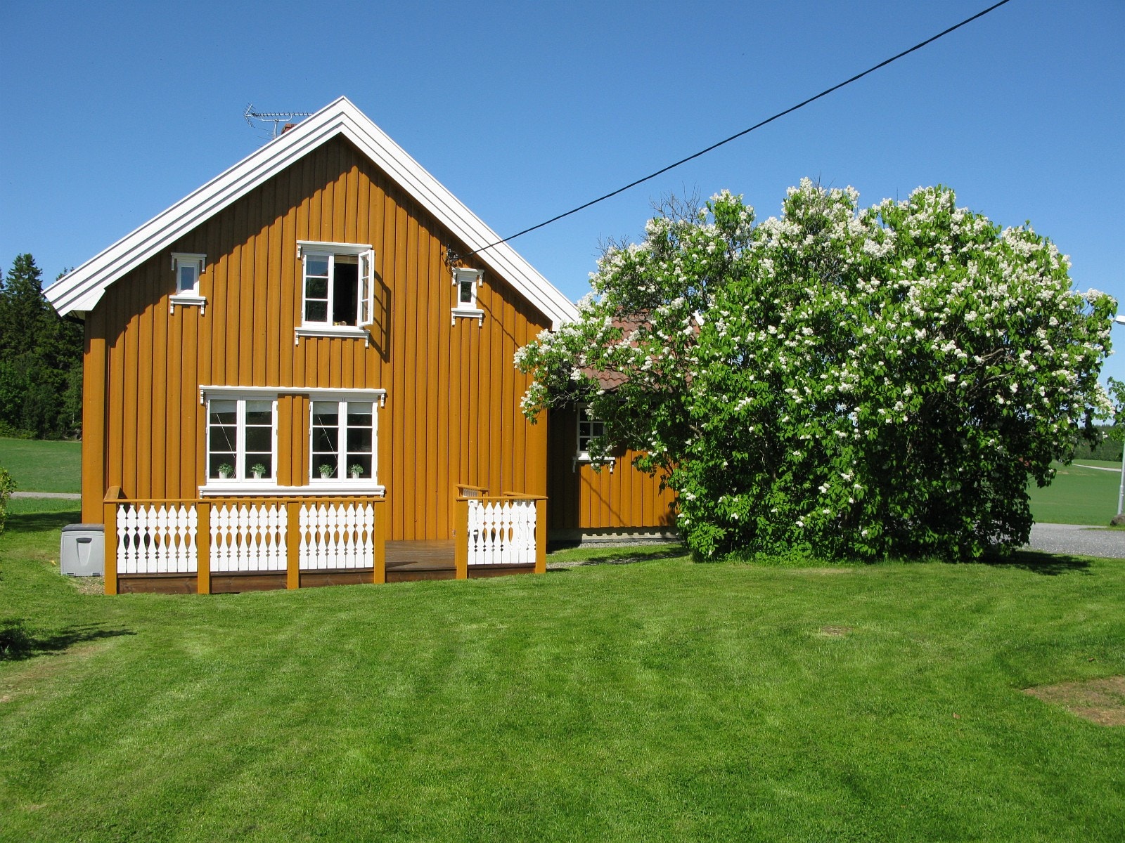 Mot hage og veranda Galleribilde