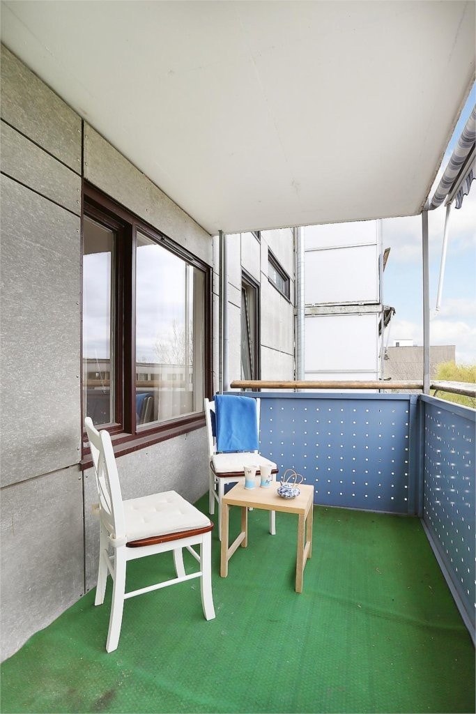 Norvestvendt balkong Galleribilde