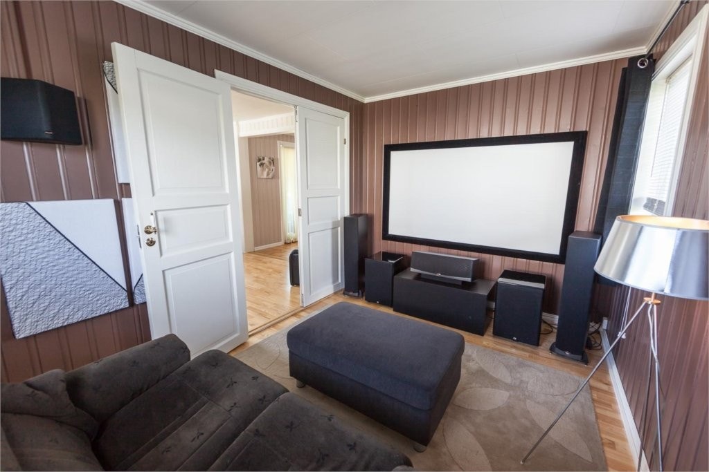 TV-stue i 2. etasje (eventuelt soverom) Dette rommet har utgang til terrasse og hage Galleribilde