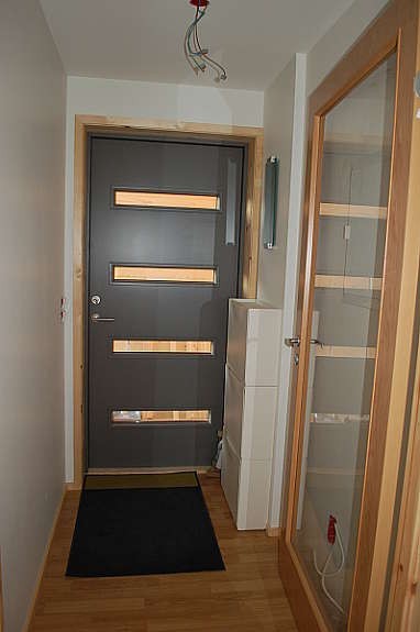 Ytterdør i vindfang Galleribilde