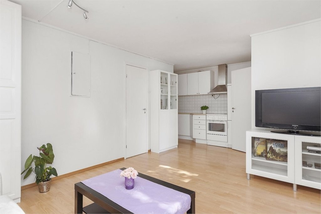 Stuen er direkt tilknyttet kjøkkenet Galleribilde