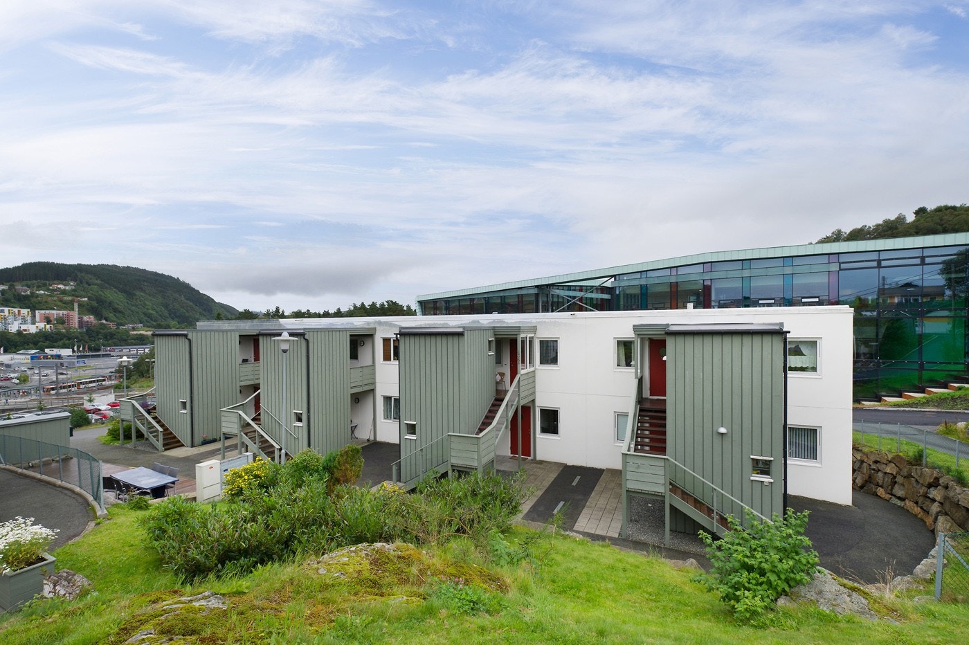 Byggets bakside Galleribilde