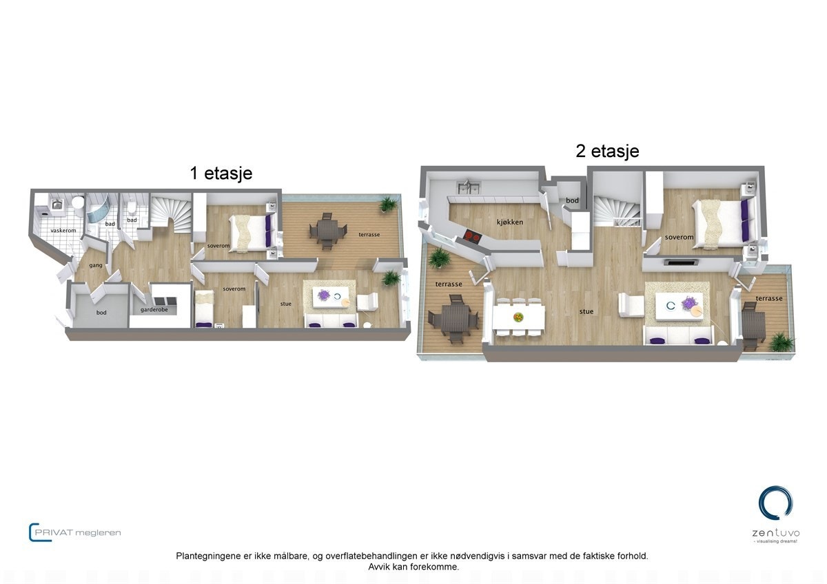 Project letterhead - Ulsberglia 63 - 3D Floor Plan Galleribilde