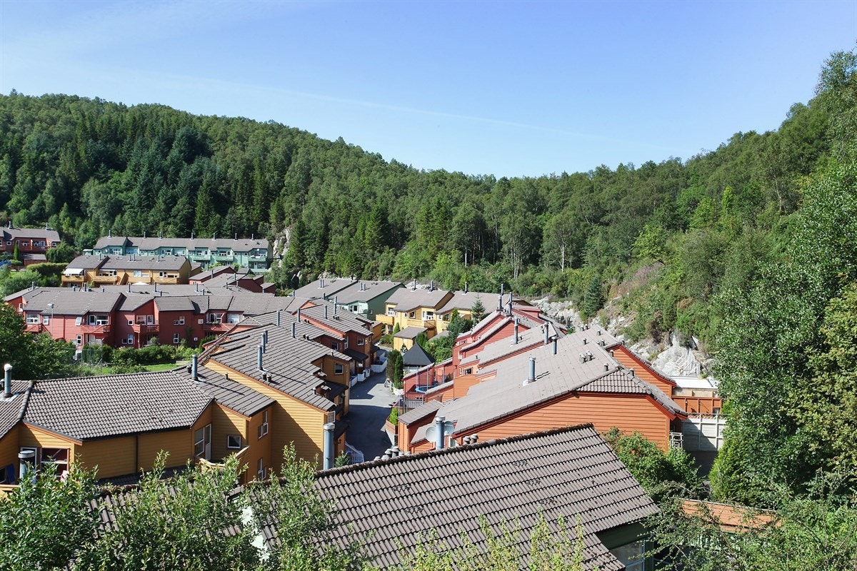 Utsikt over borettslaget Galleribilde