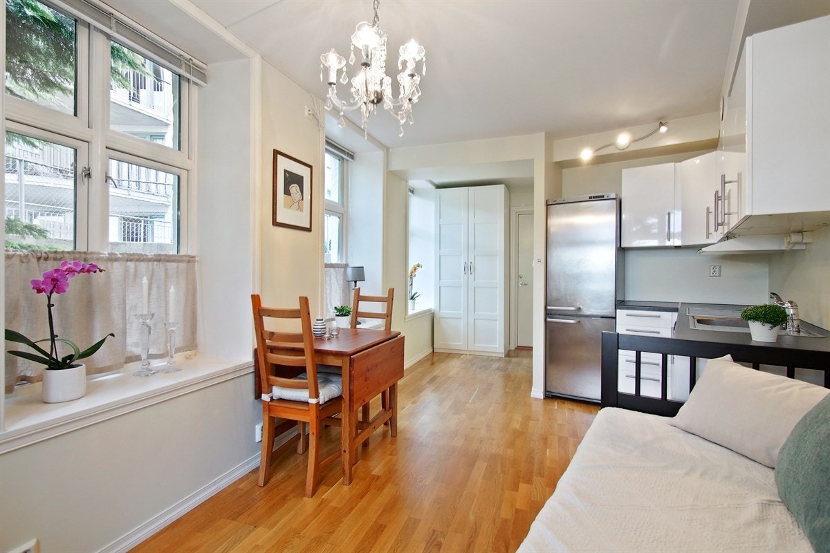 Lyse og tidsriktige farger gjør det lett å innrede etter egne ønsker. Galleribilde