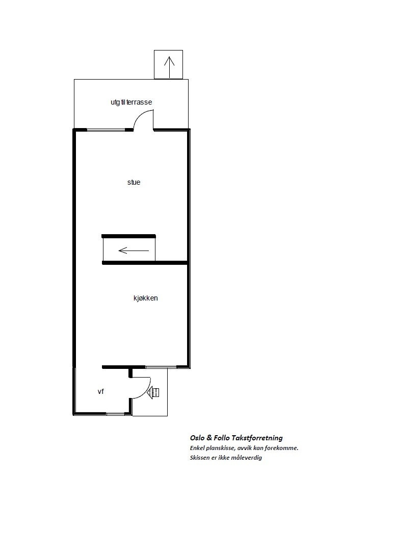 Plantegning 1.etasje Galleribilde