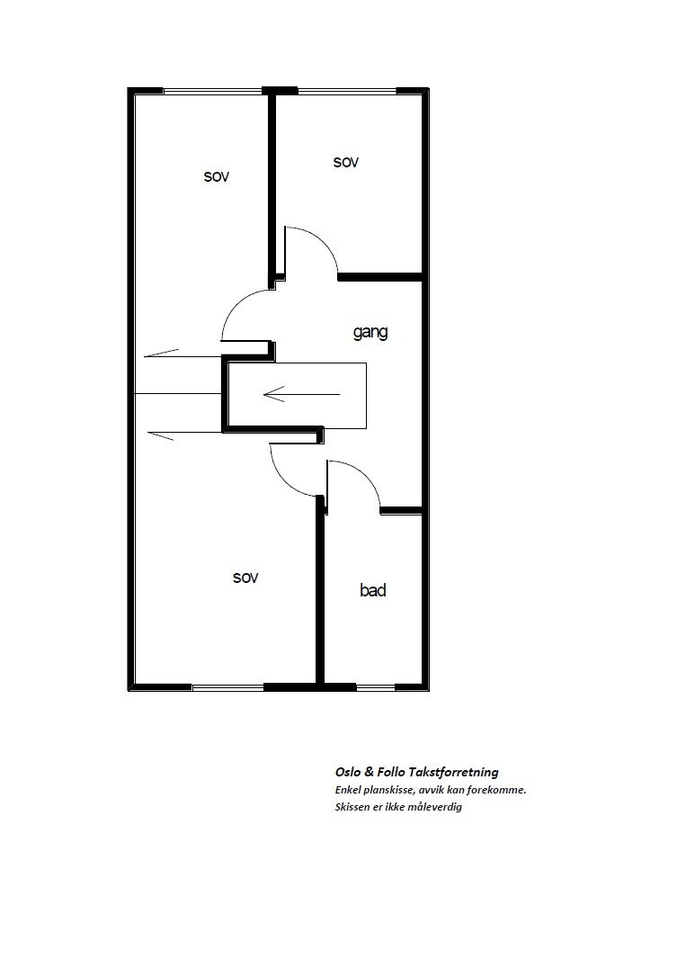 Plantegning 2.etasje Galleribilde