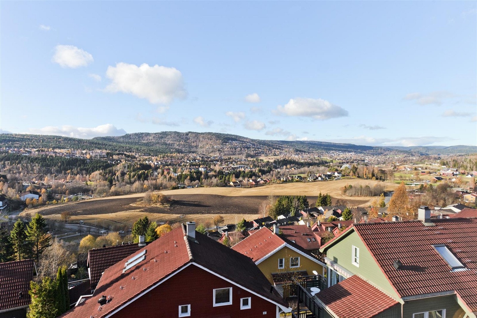 Meget flott utsikt fra eiendommen. Galleribilde