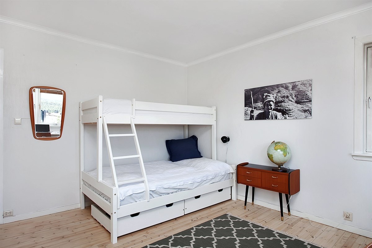 Soverommet (2) blir i dag benyttet som gjersterom/kontor. Galleribilde