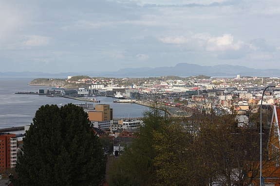 Utsikt fra stuevinduet Galleribilde