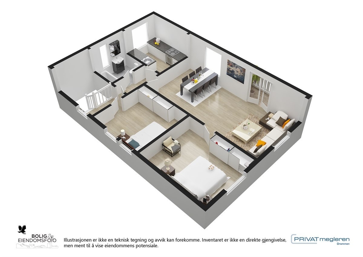 Plantegning 2.etasje. Galleribilde