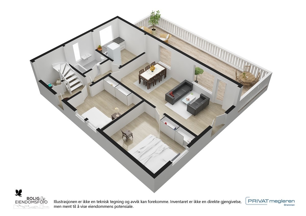 Plantegning 1.etasje. Galleribilde